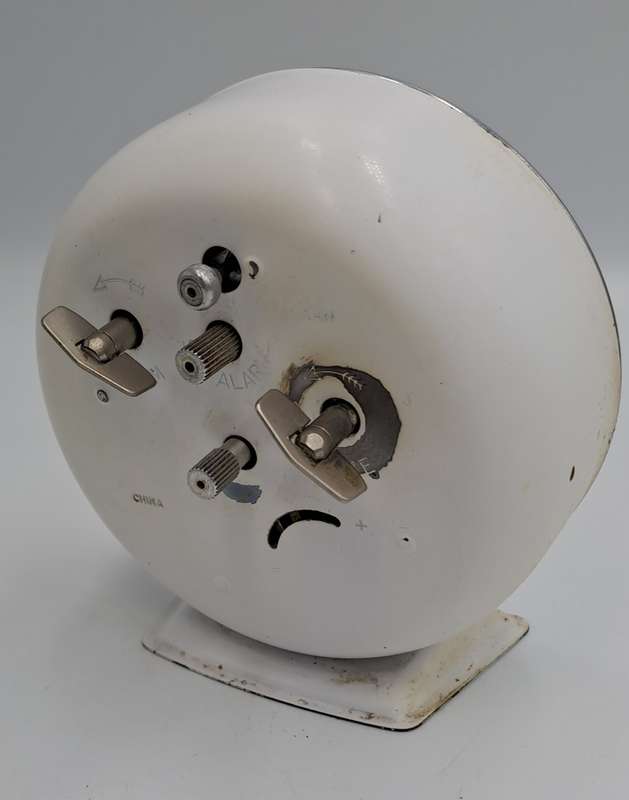 Vintage Equity Wind-up Mechanical Alarm Clock -NOT working
