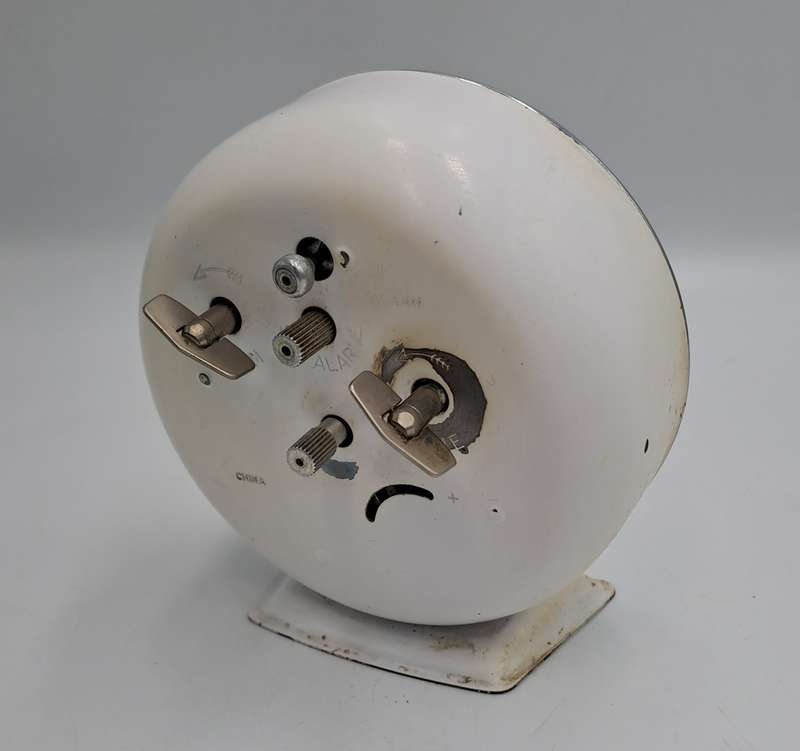 Vintage Equity Wind-up Mechanical Alarm Clock -NOT working