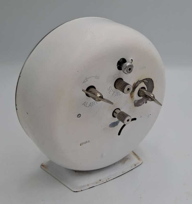 Vintage Equity Wind-up Mechanical Alarm Clock -NOT working