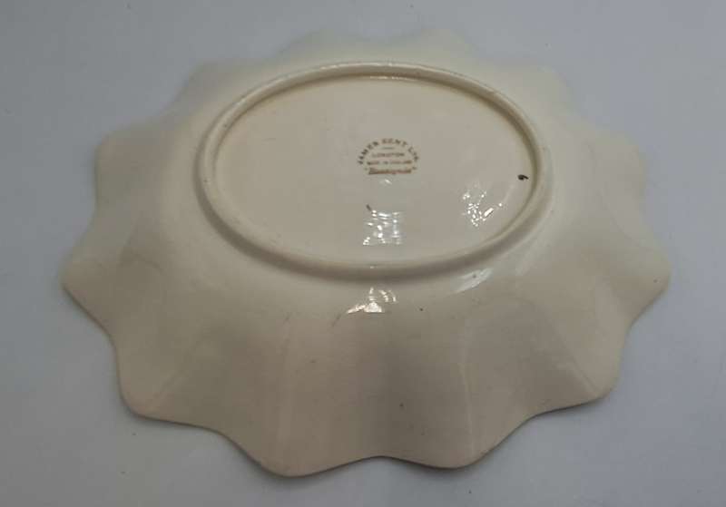Vintage 1930's James Kent Longton "Rosalynde" Bon Bon Dish 23cm x 19,5cm x 4,5cm