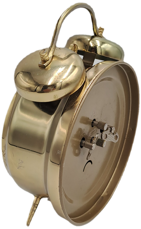 Vintage TIMEMASTER Alarm Clock--Made in GERMANY. -W0RKING