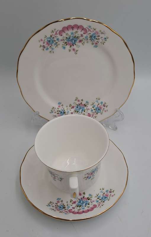 Vintage Queen Anne Trio D 97 Bone China England (6 Available)
