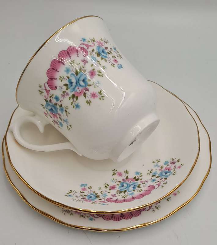 Vintage Queen Anne Trio D 97 Bone China England (6 Available)