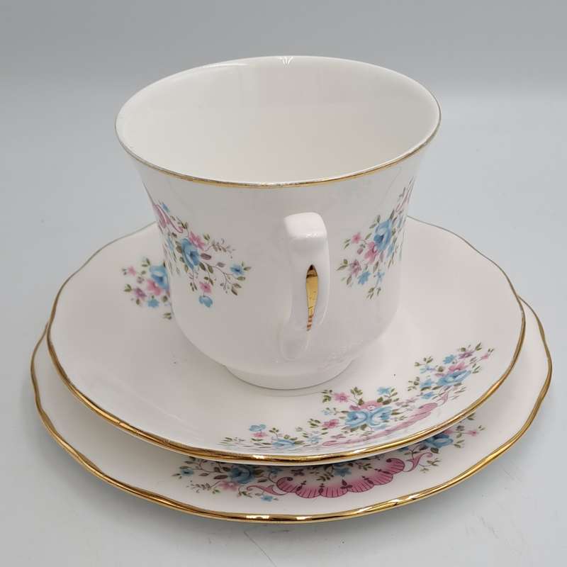 Vintage Queen Anne Trio D 97 Bone China England (6 Available)
