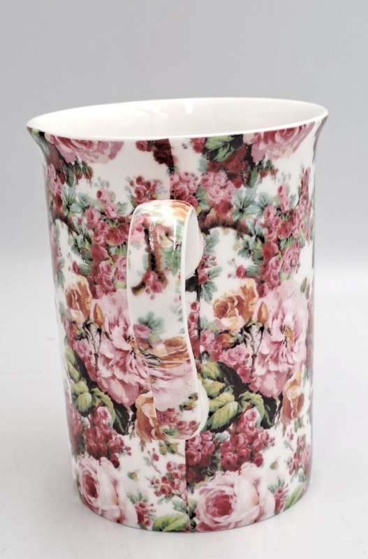 2002 Maxwell & Williams "English Rose" Bone China Mug - Designer Homewares