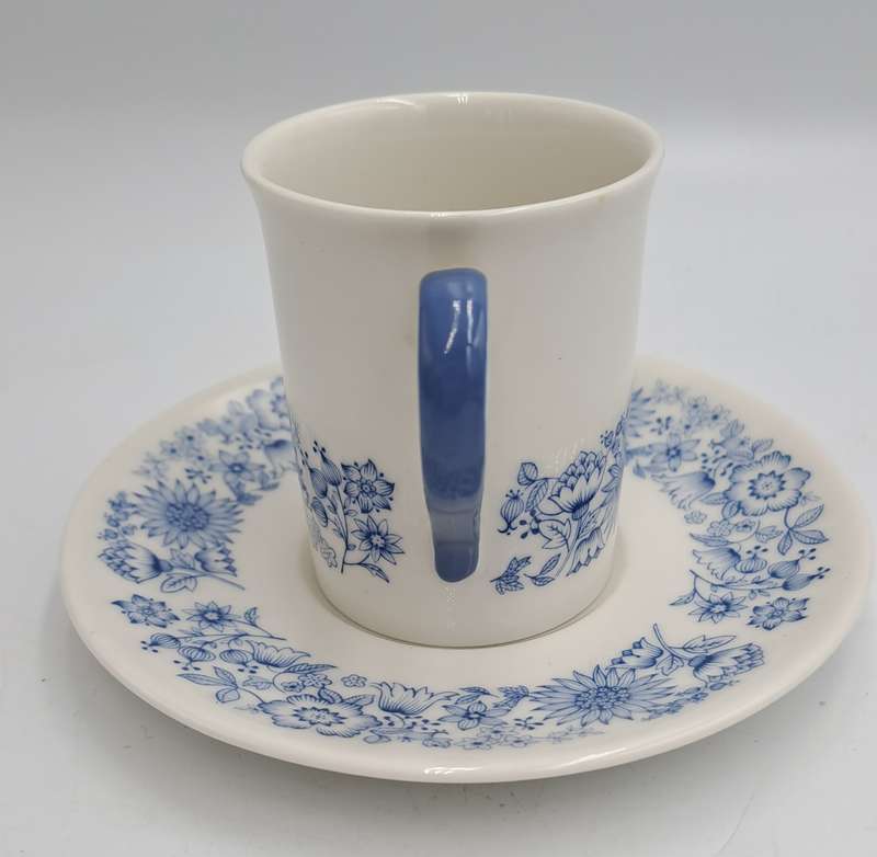 Vintage 16pc Royal Doulton CRANBOURNE T.C.1032 English Translucent China Cups and saucers