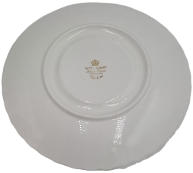 Vintage Royal Albert Val D`or -Soup Cup and Saucer-
