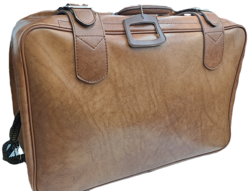 Original Vintage Leather SAPIO SAL/SAA Approved Cabin Bag with One-Suiter Frame -Unused