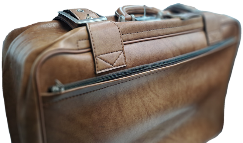 Original Vintage Leather SAPIO SAL/SAA Approved Cabin Bag with One-Suiter Frame -Unused