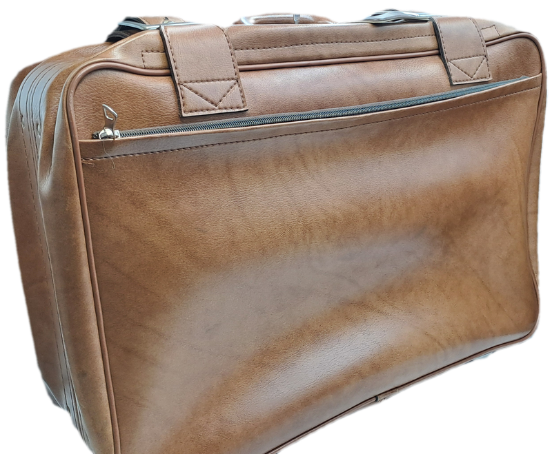 Original Vintage Leather SAPIO SAL/SAA Approved Cabin Bag with One-Suiter Frame -Unused