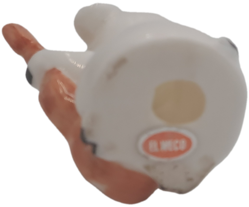5 Vintage Japanese Elweco Pig Musician Figurines 7cm tall