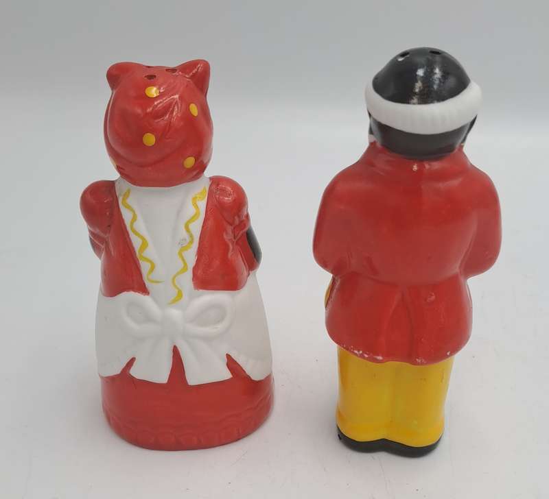 Vintage 1950's Uncle Mose and Aunt Jemima Salt and Pepper Shakers set- Black Americana