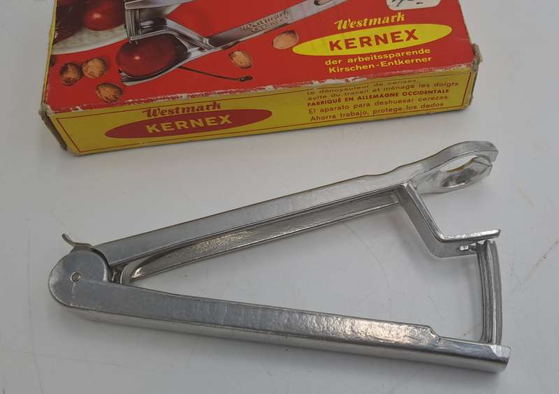 Vintage Westmark Kernex Cherry Stone and Stem remover - Boxed -made in Western Germany