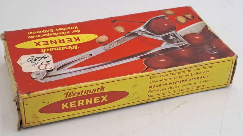 Vintage Westmark Kernex Cherry Stone and Stem remover - Boxed -made in Western Germany