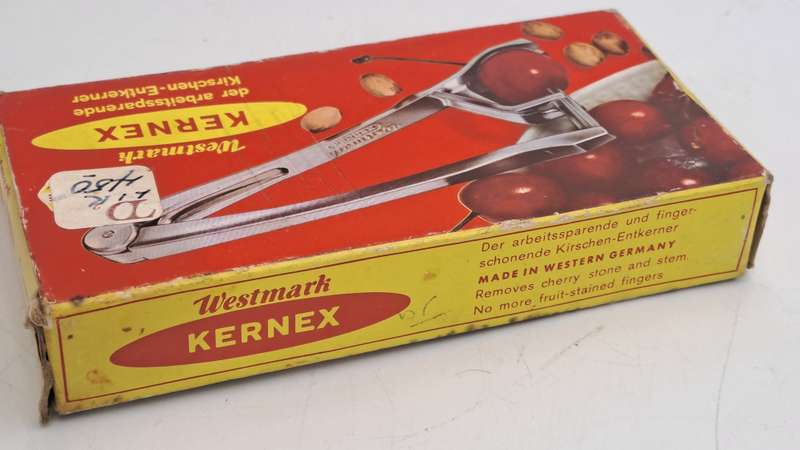 Vintage Westmark Kernex Cherry Stone and Stem remover - Boxed -made in Western Germany
