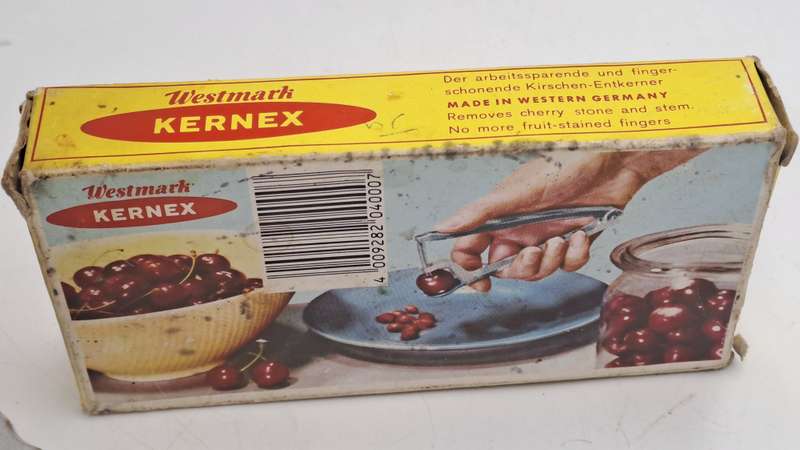 Vintage Westmark Kernex Cherry Stone and Stem remover - Boxed -made in Western Germany