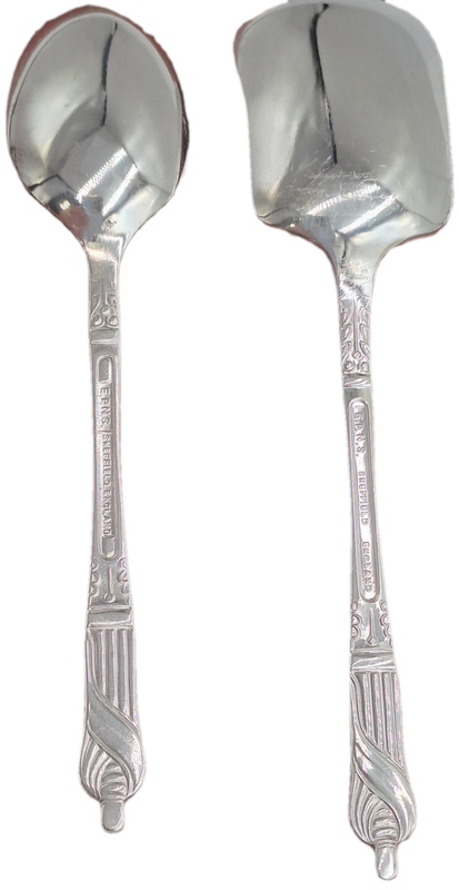 Vintage SIPELIA E.P.N.S Silver Plated Finest Finish APOSTEL Spoon set- Boxed-Sheffield England