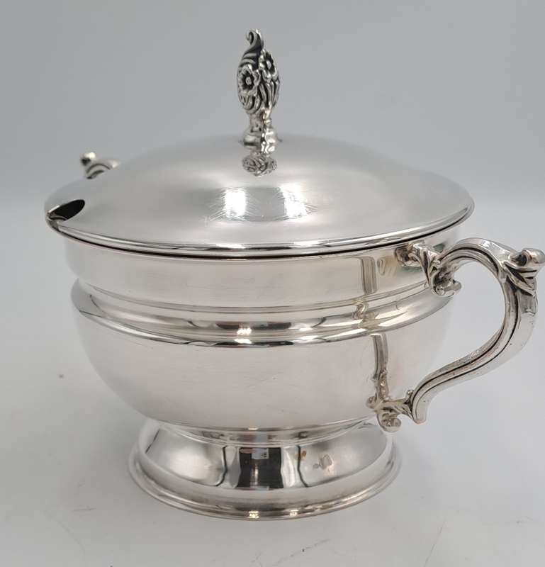 Emss Silver Plated Sugar Bowl with Lid 10,5cm x 18cm x 11,8cm
