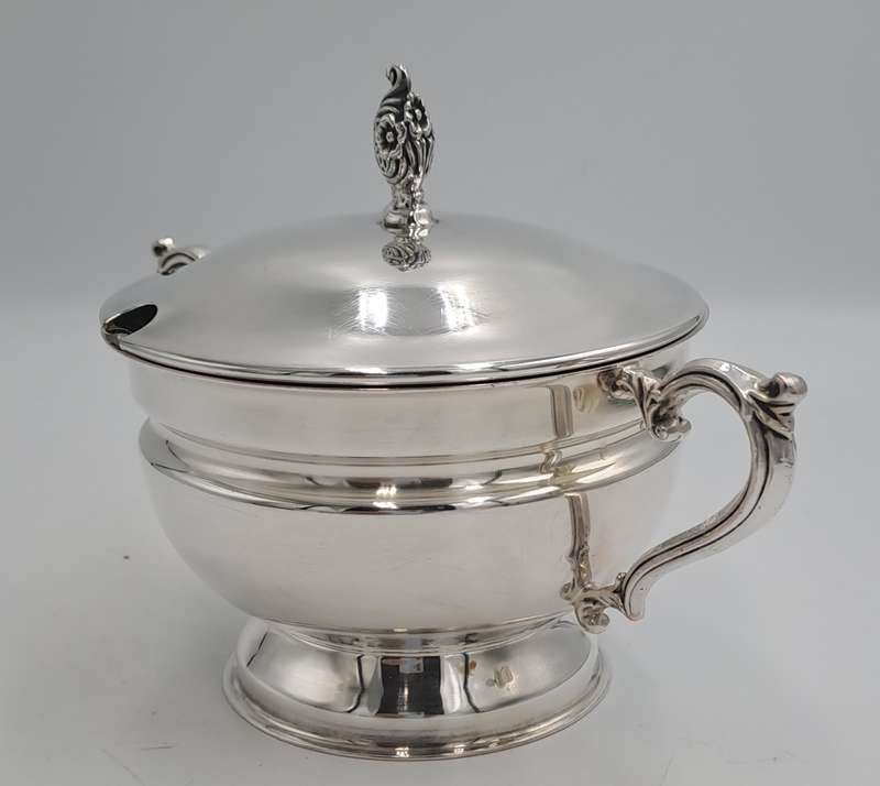 Emss Silver Plated Sugar Bowl with Lid 10,5cm x 18cm x 11,8cm