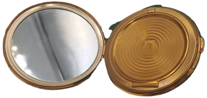 Pre-owned Vintage Ladies Powder Compact- Made in Great Britian