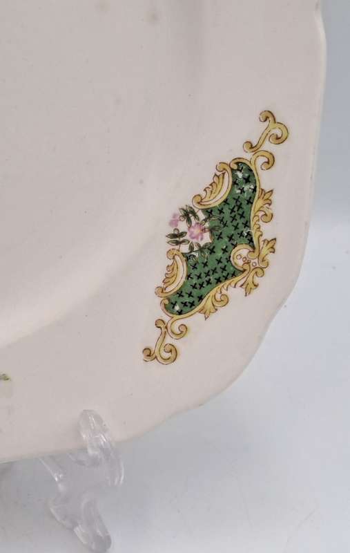 Vintage KINGSWAY Porcelain Cake Plate 220x222mm