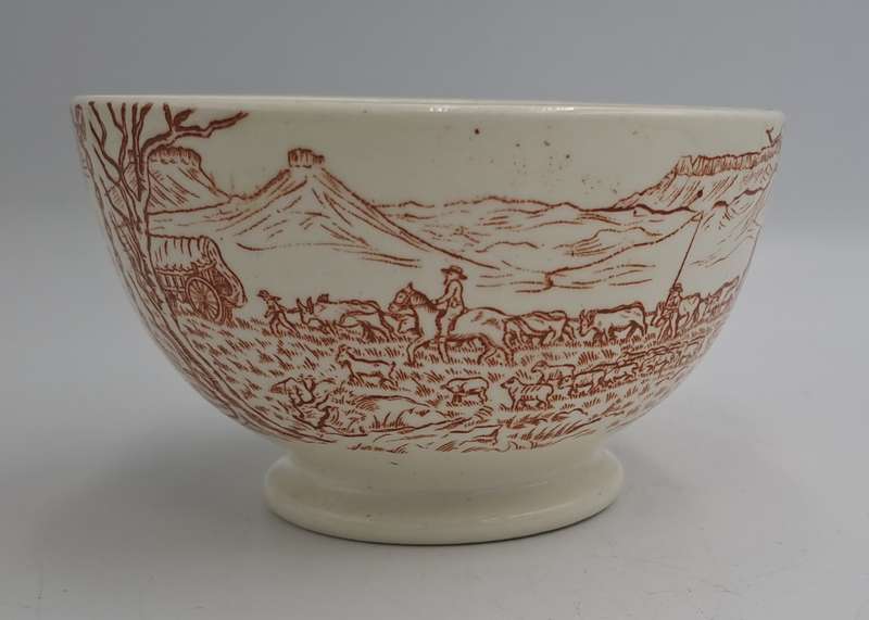 1838 to 1938 City of Johannesburg Voortrekker Centenary -Eeufees Bowl