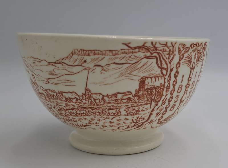1838 to 1938 City of Johannesburg Voortrekker Centenary -Eeufees Bowl