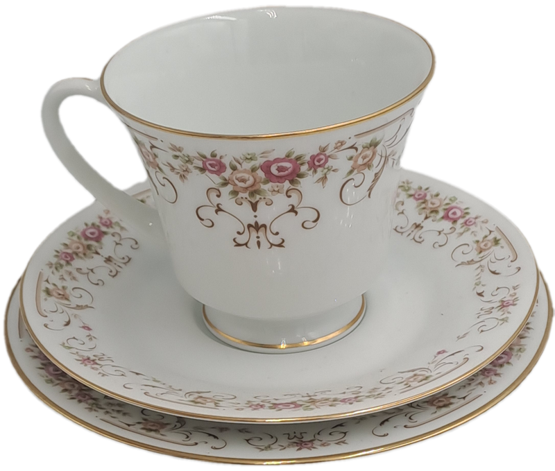 Vintage RC Japan Noritake "Roseyard" 470 -Trio (12 Available)