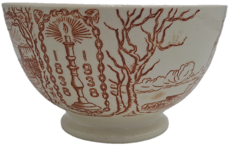 1838 to 1938 City of Johannesburg Voortrekker Centenary -Eeufees Bowl