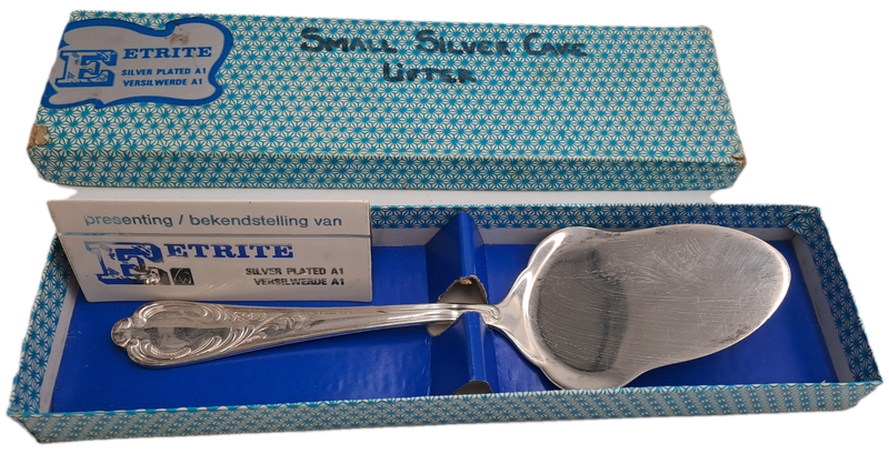 Eetrite Silver plated A1 Cake Server -Boxed