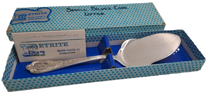Eetrite Silver plated A1 Cake Server -Boxed