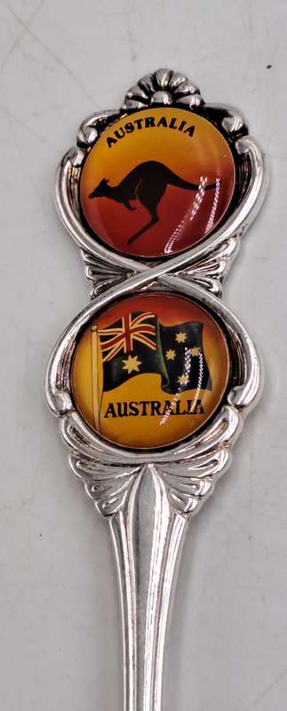 Silver Plated  Souvenir Spoon Australia -Made in New Zealand