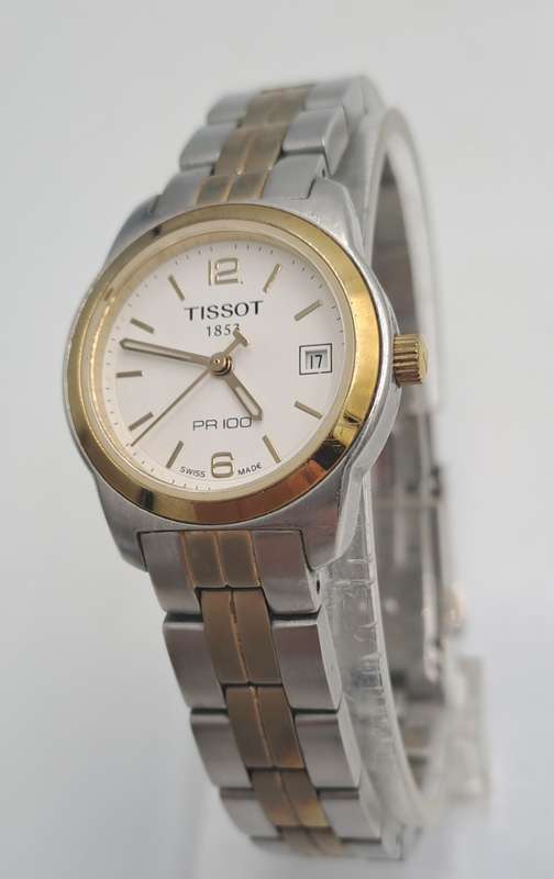 Pre-Owned Ladies Tissot 1852 PR100 Quartz Watch -Working