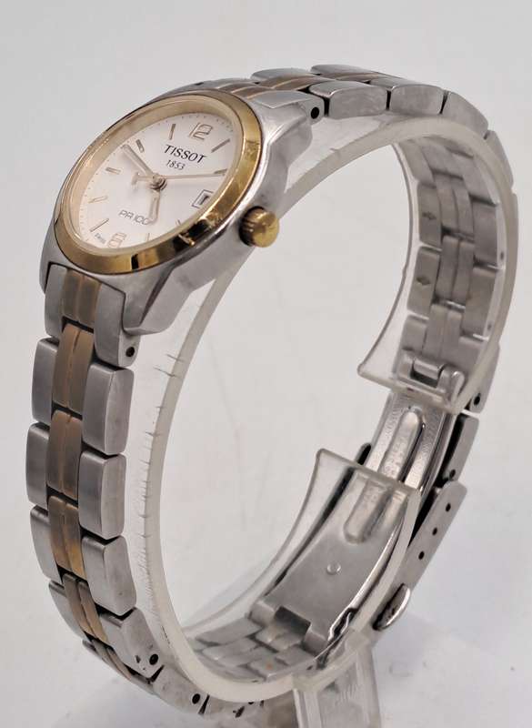 Pre-Owned Ladies Tissot 1852 PR100 Quartz Watch -Working