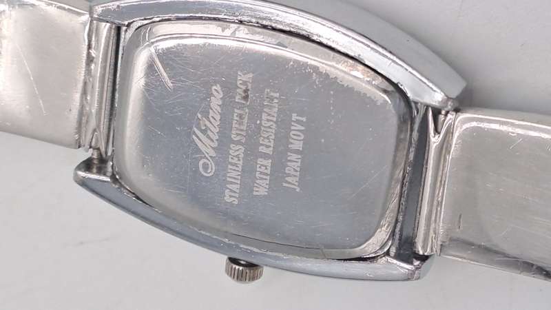 Pre-Owned Ladies MiLANO Quartz watch with .925 Sterling Silver Strap -working