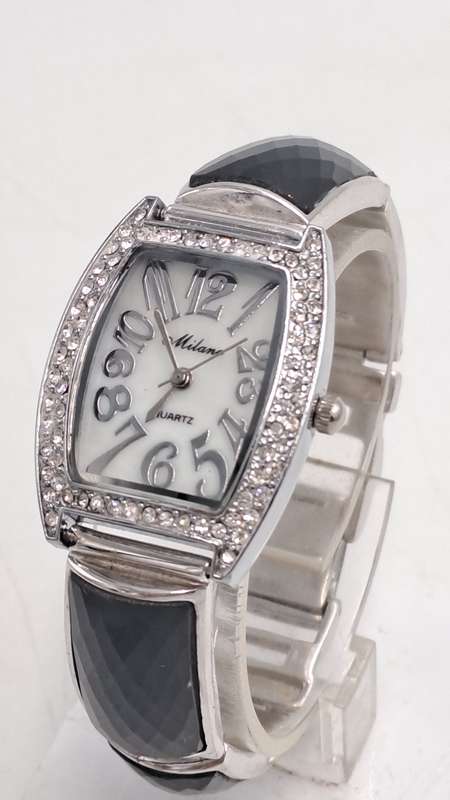 Pre-Owned Ladies MiLANO Quartz watch with .925 Sterling Silver Strap -working