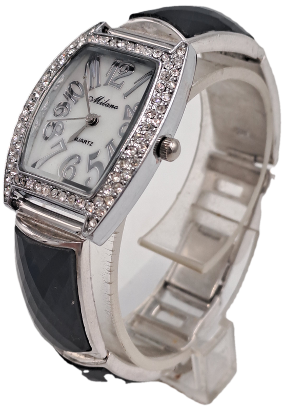 Pre-Owned Ladies MiLANO Quartz watch with .925 Sterling Silver Strap -working