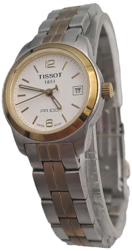 Pre-Owned Ladies Tissot 1852 PR100 Quartz Watch -Working