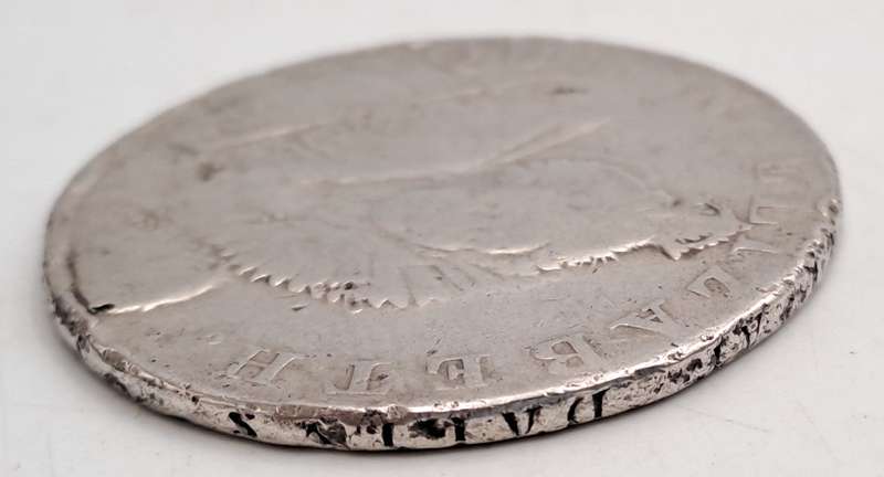 Antique 1794 United Kingdom ½ Penny -Sussex - Chichester / Elizabeth I (231 Year Old Coin)