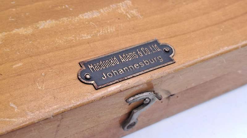 Antique 1903-1917 Boxed Set of Jewellers Apothecary Scales Weights -Macdonald,Adams & Co.Ltd-J.H.B
