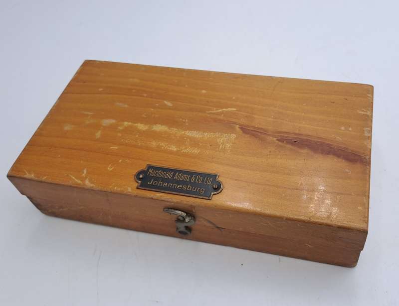 Antique 1903-1917 Boxed Set of Jewellers Apothecary Scales Weights -Macdonald,Adams & Co.Ltd-J.H.B