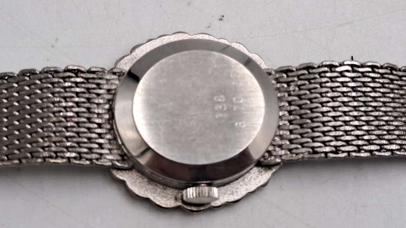 Vintage Swiss Made Rotary De Luxe Ladies Mechanical Watch-Working