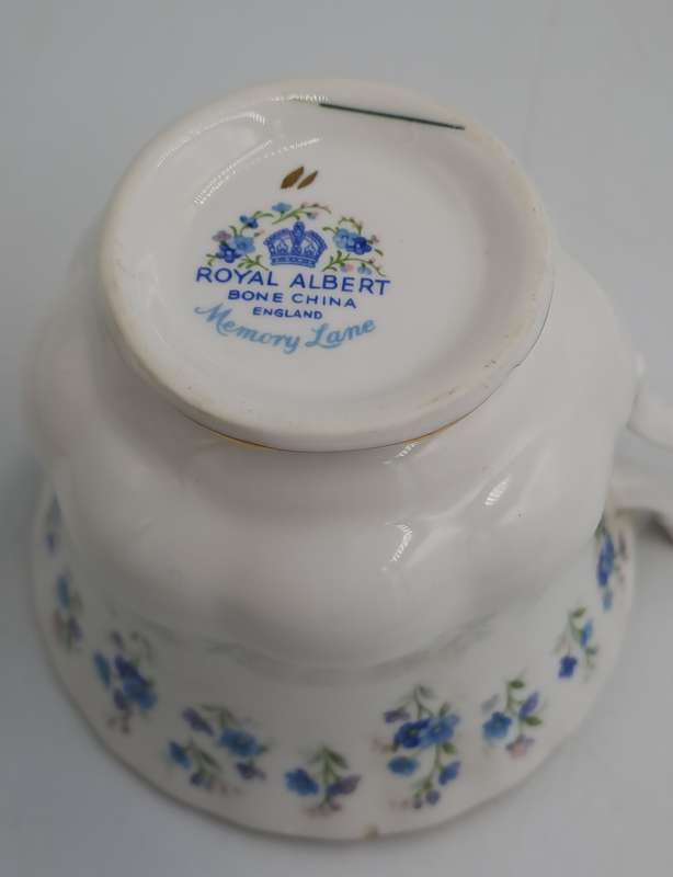 Vintage Royal Albert Memory Lane Cup and Saucer -