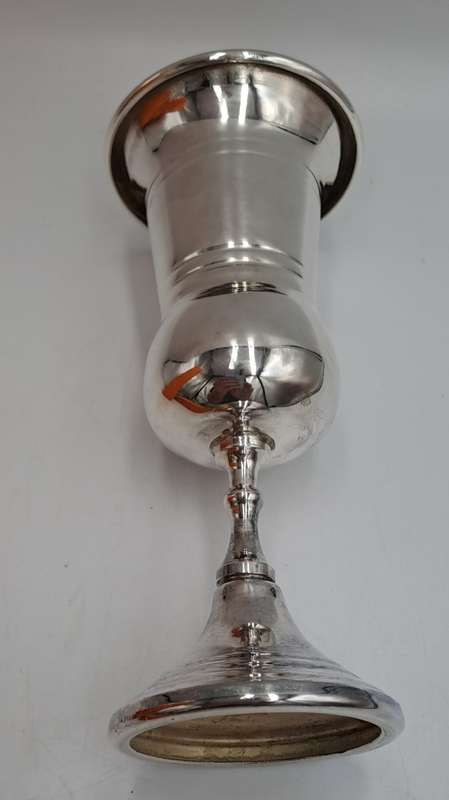 Andy C Silver Plated  Goblet -Boxed 15cm