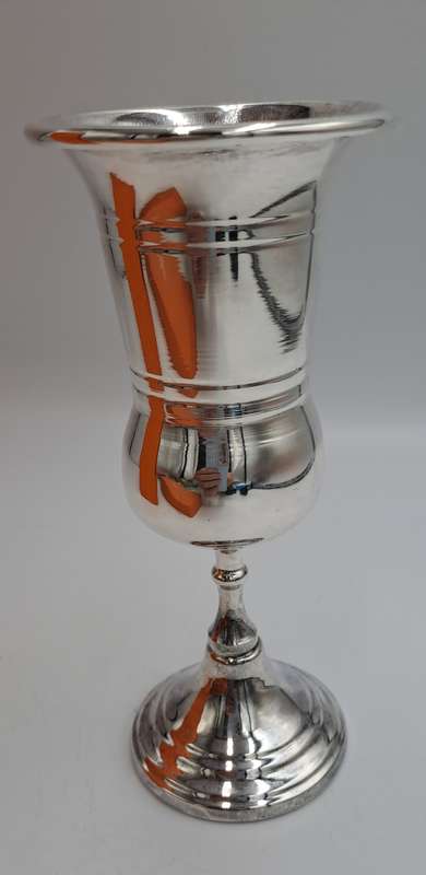 Andy C Silver Plated  Goblet -Boxed 15cm
