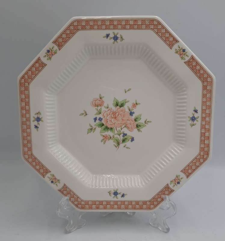 Vintage 1982-1992 Cameo Rose 20,8cm Plate By Nikko Classic Collection (10 Available)-Japan