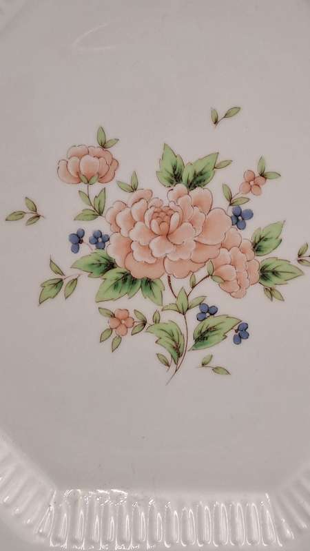 Vintage 1982-1992 Cameo Rose 20,8cm Plate By Nikko Classic Collection (10 Available)-Japan