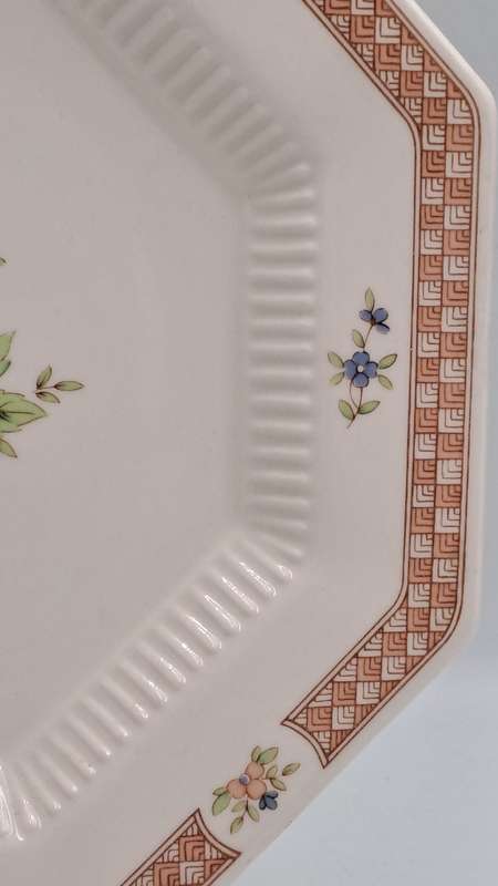 Vintage 1982-1992 Cameo Rose 20,8cm Plate By Nikko Classic Collection (10 Available)-Japan