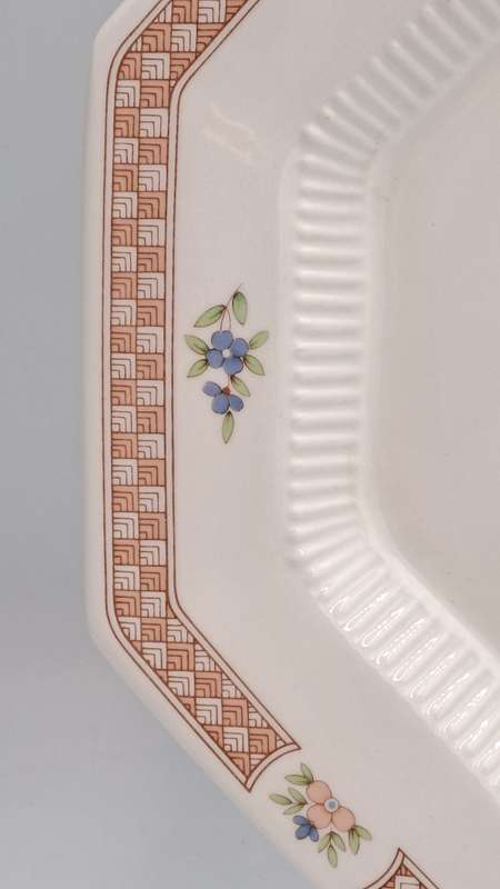 Vintage 1982-1992 Cameo Rose Large Dinner Plate By Nikko Classic Collection (11 Available)-Japan