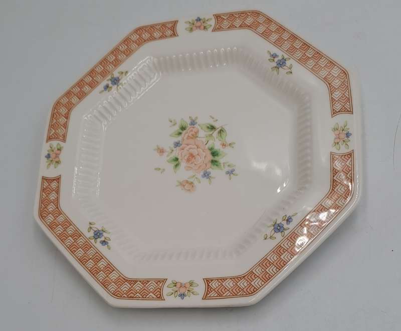 Vintage 1982-1992 Cameo Rose Side Plates By Nikko Classic Collection (12 Available)-Made in Japan